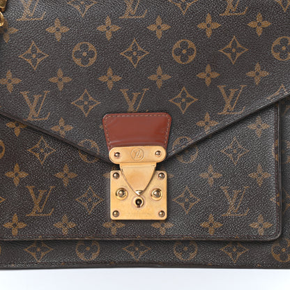 Louis Vuitton Monogram Monceau 28 7 of 9