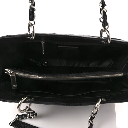 Chanel Caviar Quilted Grand Shopping Tote GST Black 5 of 8