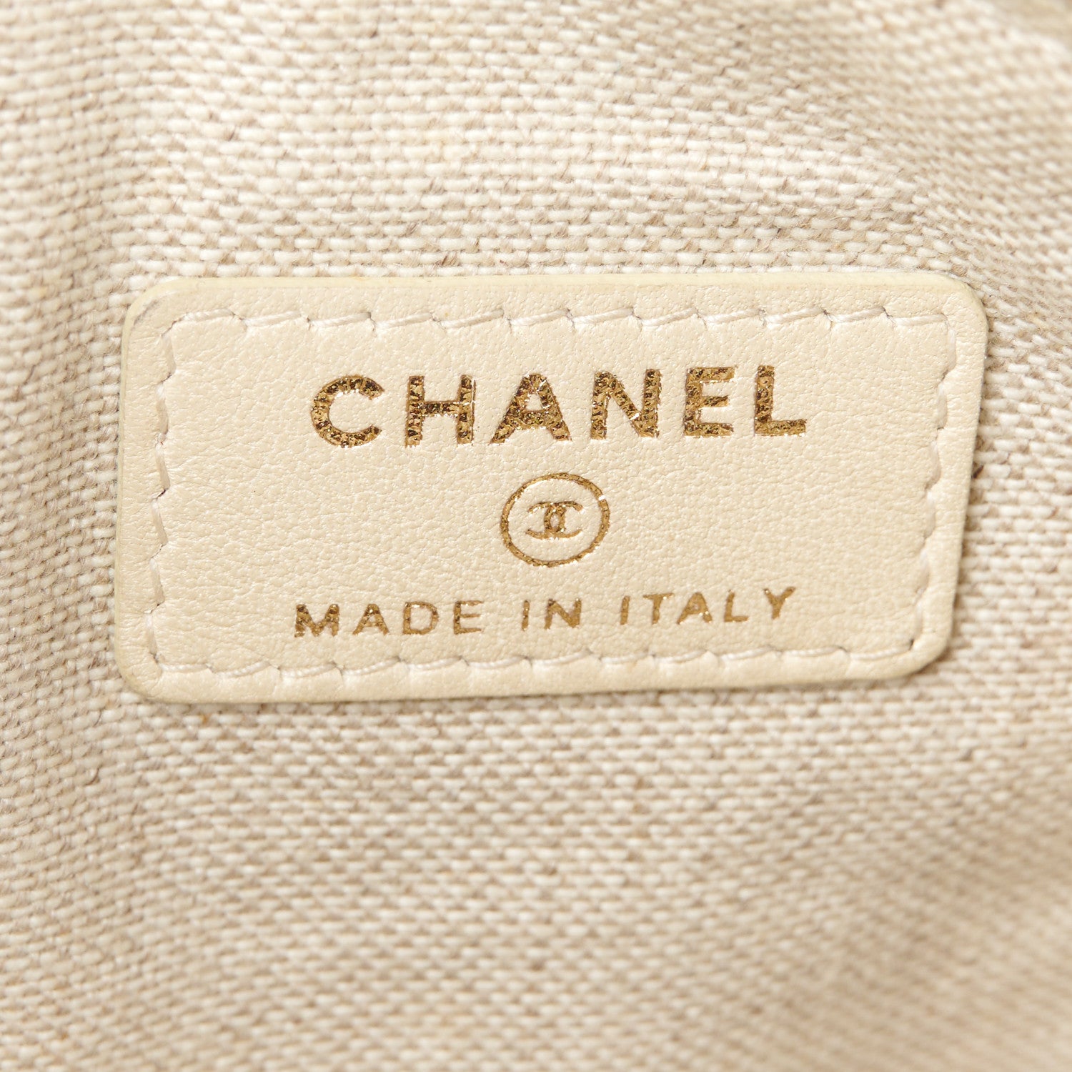 Chanel Lambskin Painted Quilt Pouch Green Grey Black 6 of 8