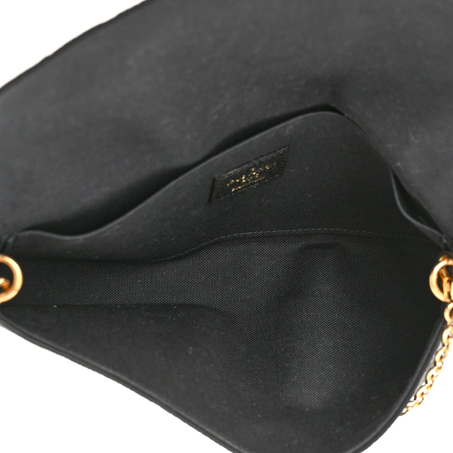 Louis Vuitton Empreinte Pochette Felicie Chain Wallet Black 6 of 12