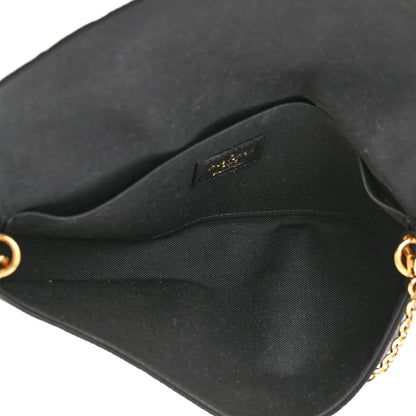Louis Vuitton Empreinte Pochette Felicie Chain Wallet Black 6 of 12