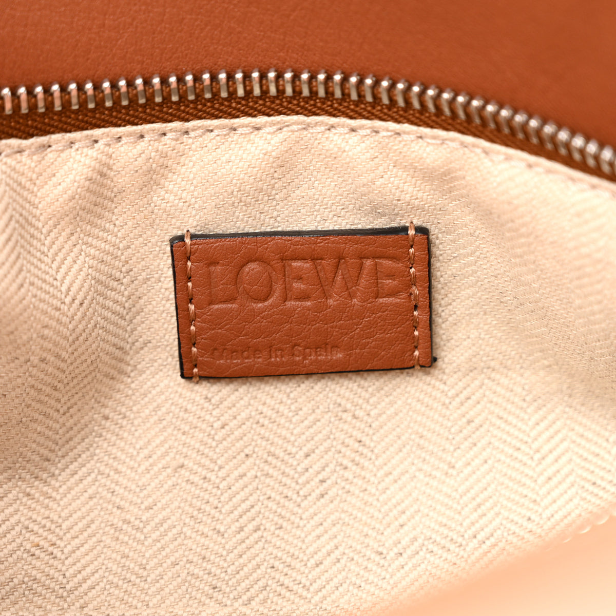Calfskin Small Puzzle Bag Tan
