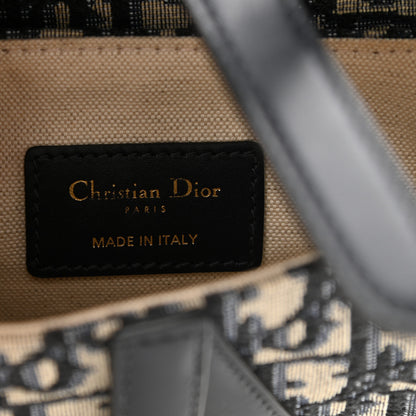 Christian Dior Oblique Mini Saddle Bag Blue 6 of 11
