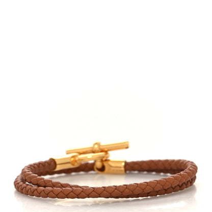Hermes Swift Glenan Double Tour Bracelet T2 Gold 3 of 5