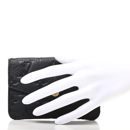 Louis Vuitton Empreinte Key Pouch Black 2 of 8