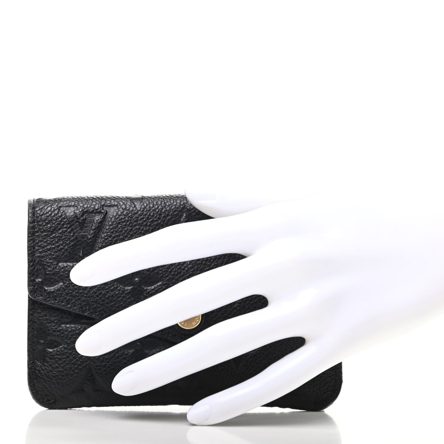 Louis Vuitton Empreinte Key Pouch Black 2 of 8