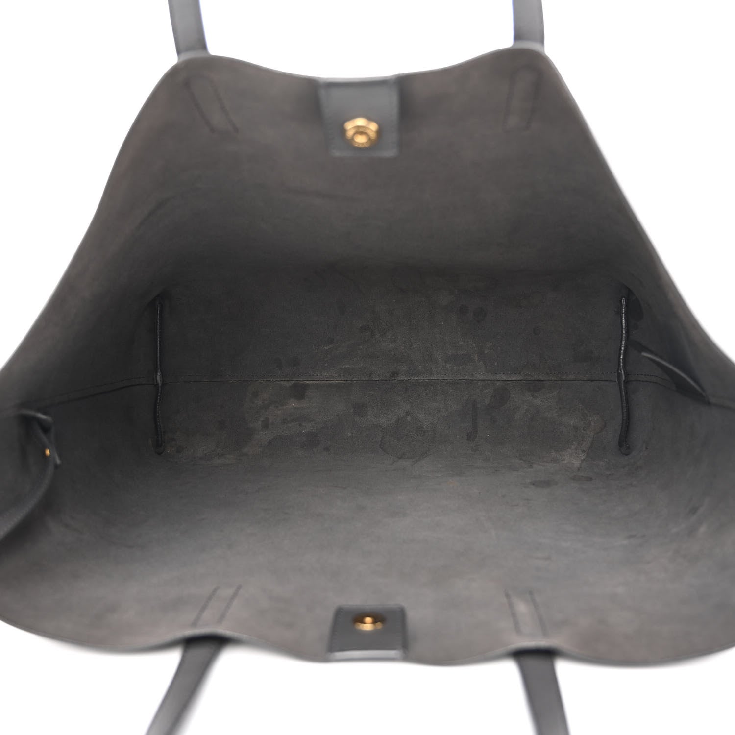 Saint Laurent Calfskin Large Shopping Tote Asphalt 6 of 21