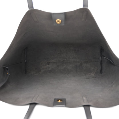 Saint Laurent Calfskin Large Shopping Tote Asphalt 6 of 21