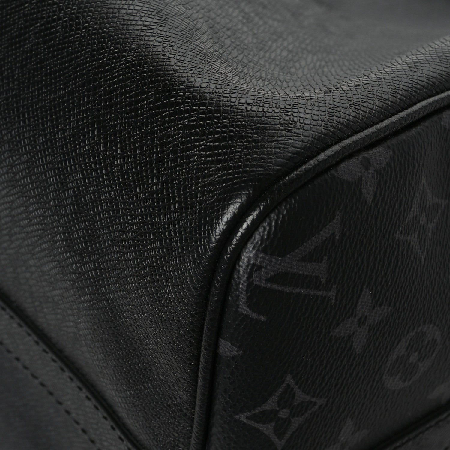 Louis Vuitton Taiga Monogram Eclipse Keepall Bandouliere 50 Black 10 of 10