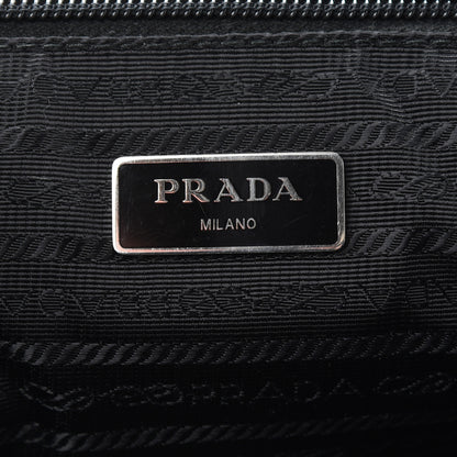 Prada Tessuto Nylon Saffiano Tote Black 5 of 8