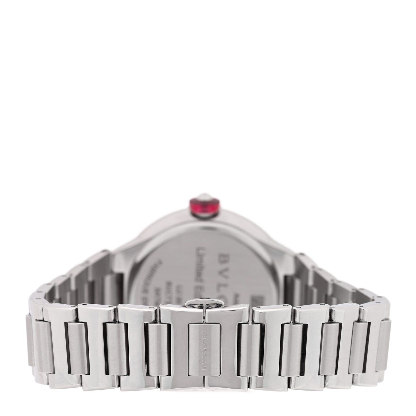 Stainless Steel Diamond 33mm Blue Aventurine Lucea Automatic Watch