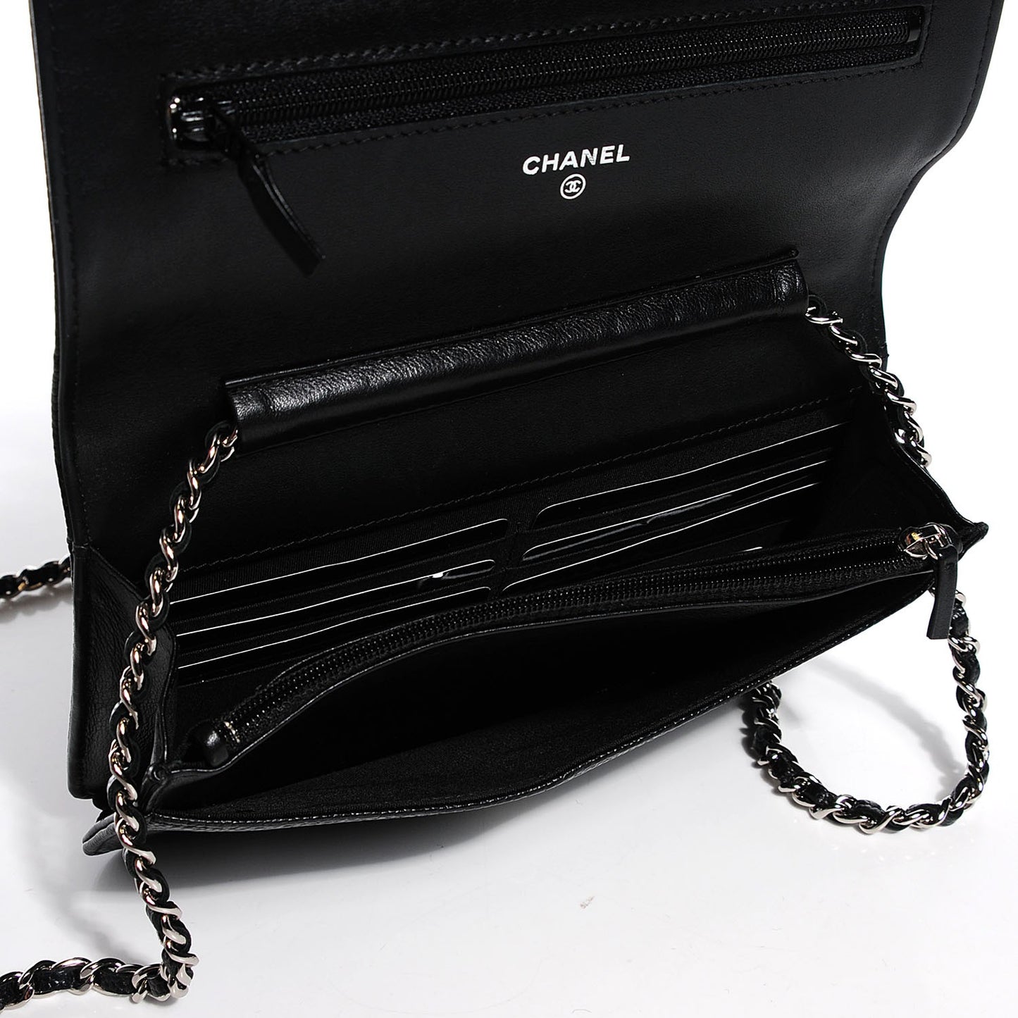 Caviar Timeless CC Wallet on Chain WOC Black