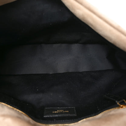 Saint Laurent Suede Large Calypso Dry Grain 5 of 10