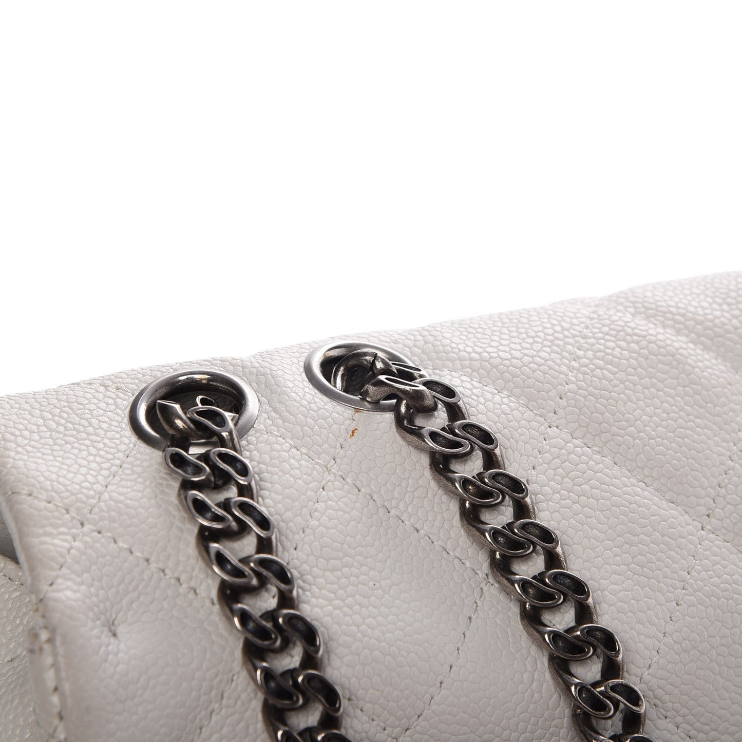 Caviar Quilted 2.55 Reissue 226 Flap White