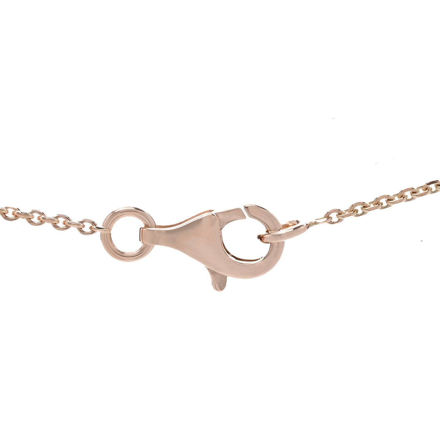 Chanel 18K Rose Gold Diamond Extrait de Camelia Pendant Necklace 4 of 8