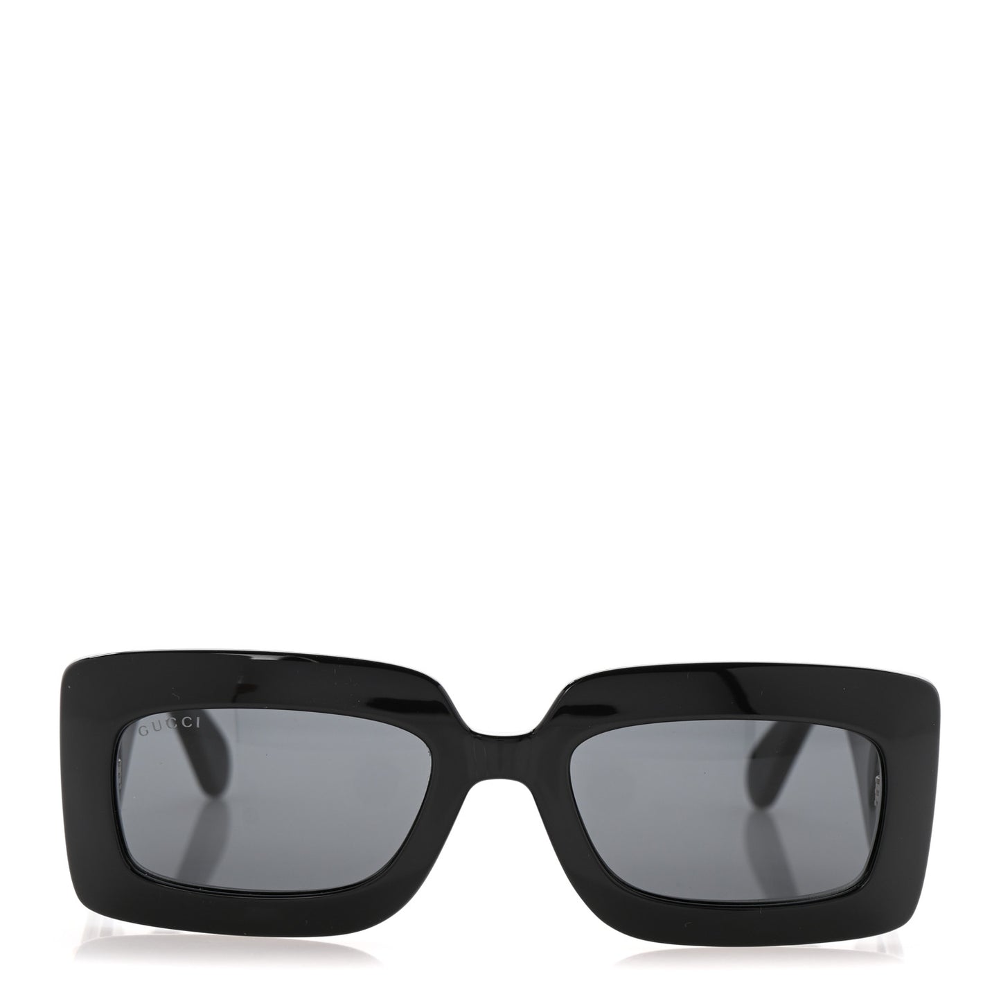 Acetate Rectangular Sunglasses GG0811S Black