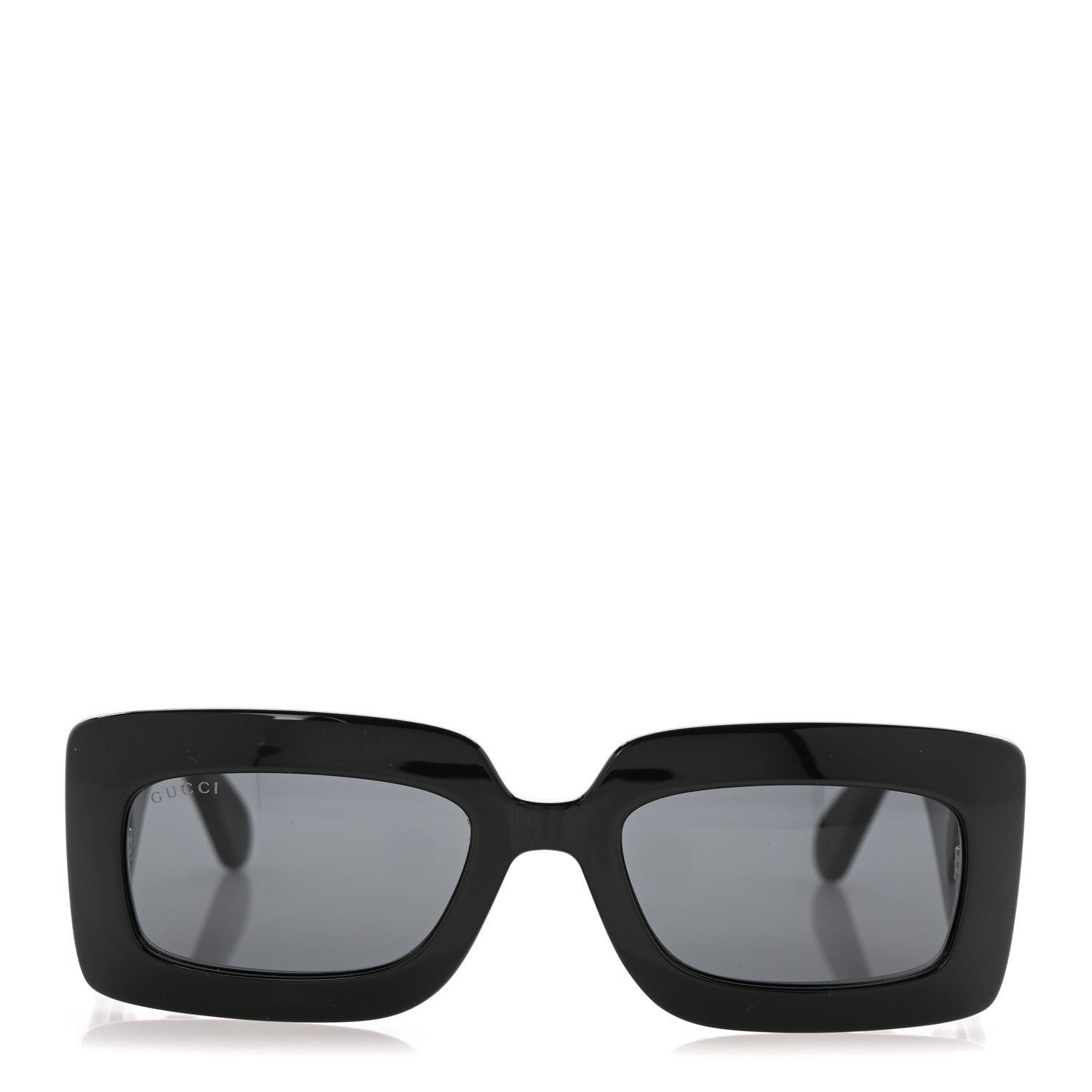 Gucci Acetate Rectangular Sunglasses GG0811S Black 2 of 9