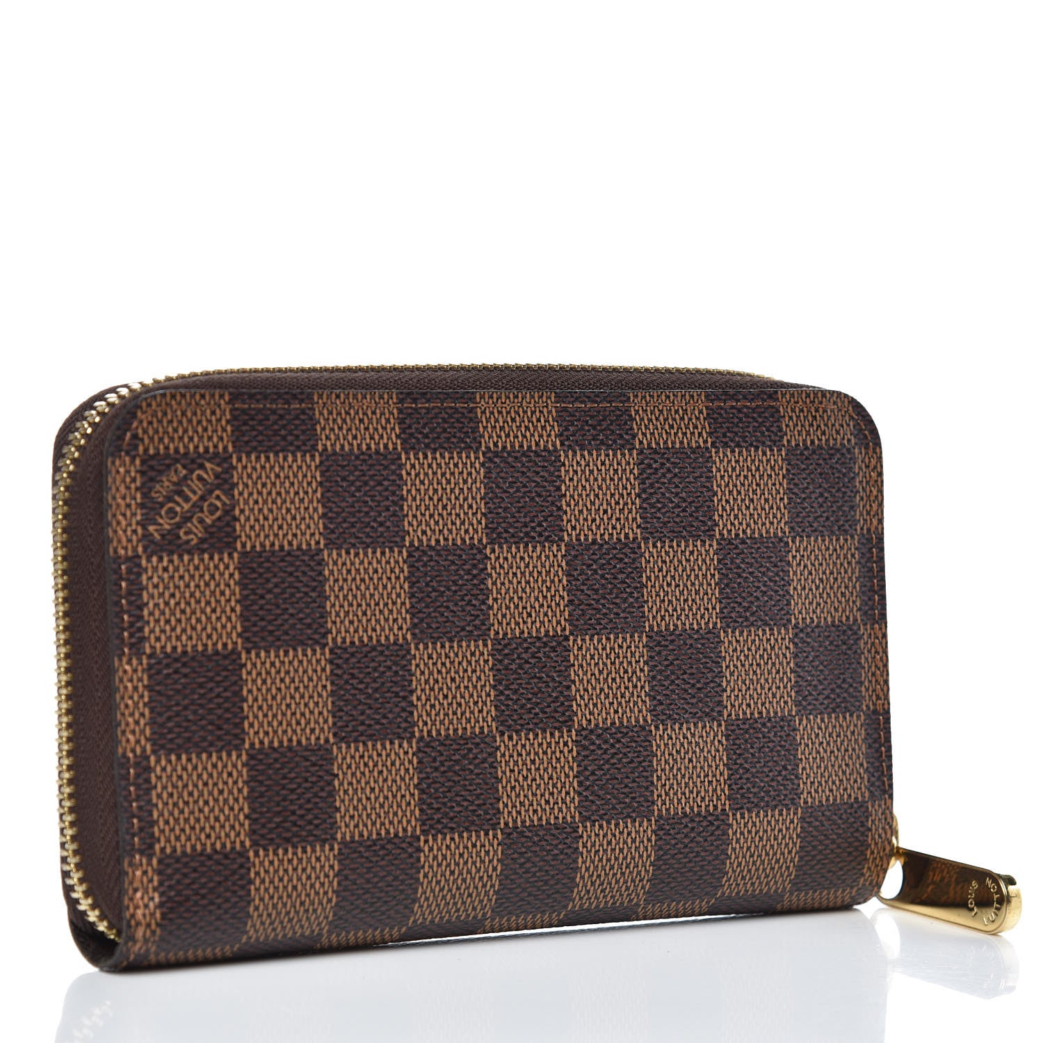 Louis Vuitton Damier Ebene Compact Zippy Wallet 3 of 8