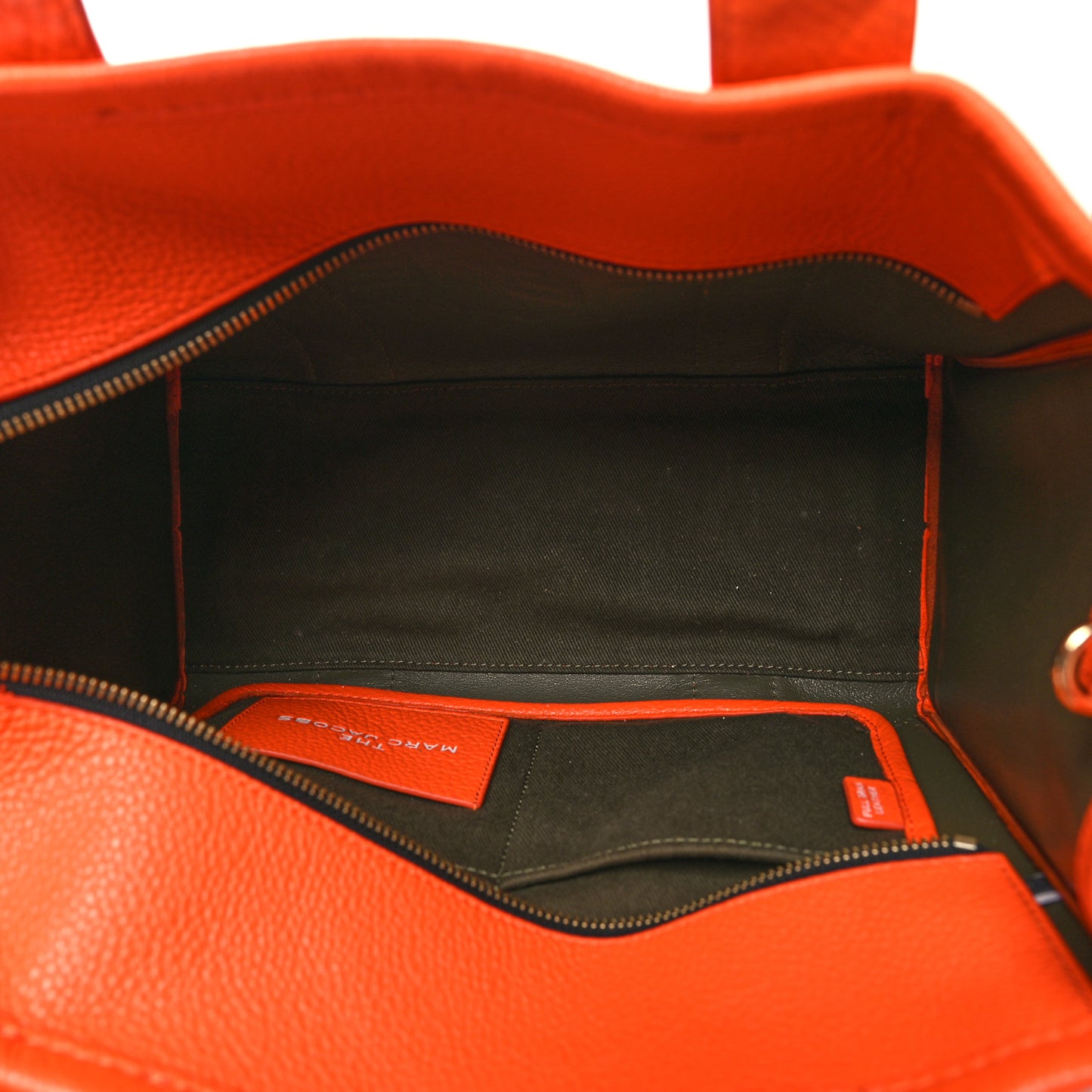 Grained Calfskin Medium The Tote Bag Dragon Fire