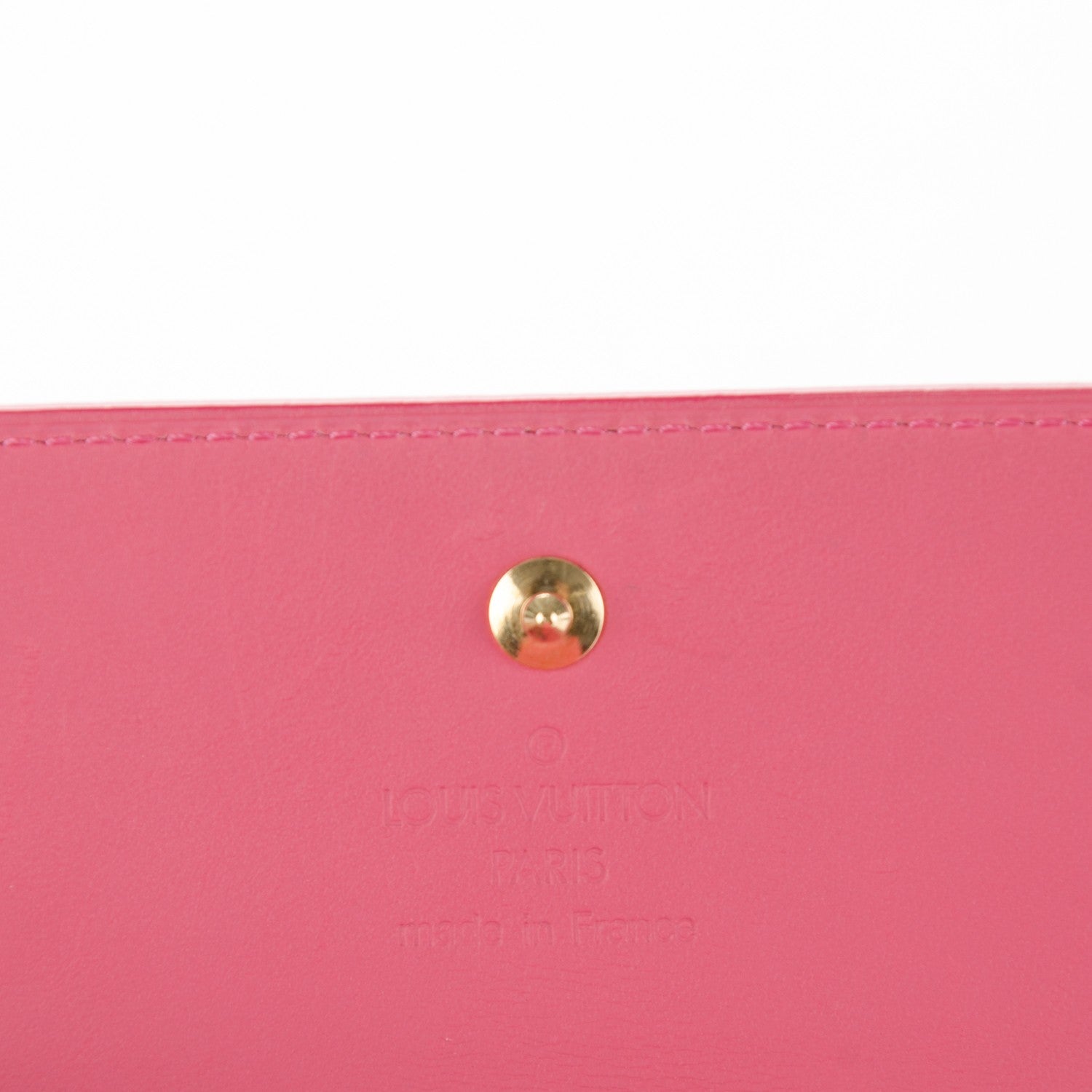 Louis Vuitton Vernis Elise Wallet Framboise 7 of 8