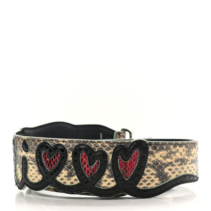 Fendi Calfskin Elaphe Open Your Heart Strap You 2 of 5