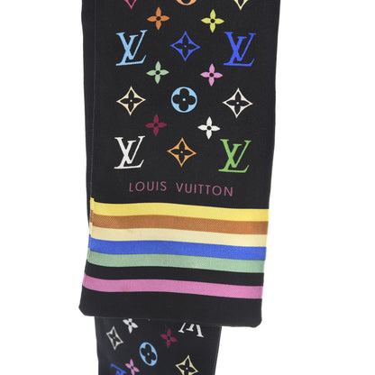 Louis Vuitton Silk Multicolor Bandeau Black 2 of 3