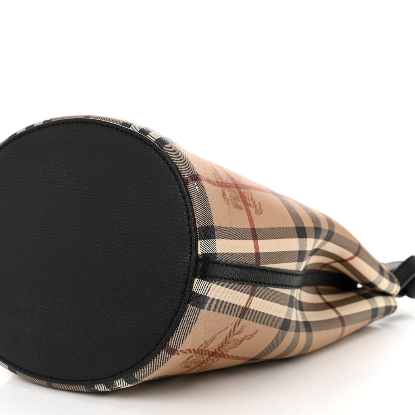 Haymarket Check Colours Small Lorne Bucket Crossbody Black