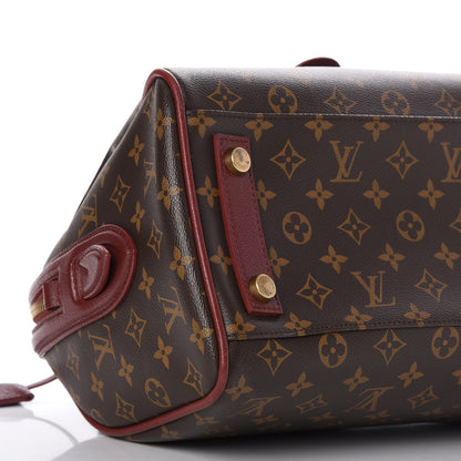 Louis Vuitton Monogram Golden Arrow Speedy Burgundy 8 of 9