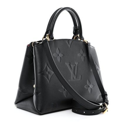 Louis Vuitton Empreinte Monogram Giant Petit Palais Black 3 of 9