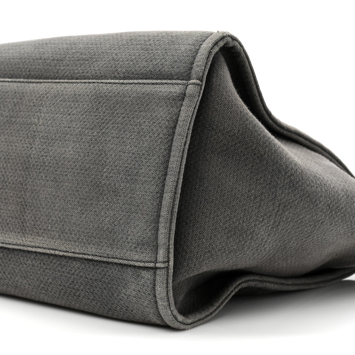 Chanel Canvas Large Deauville Tote Grey 8 of 11