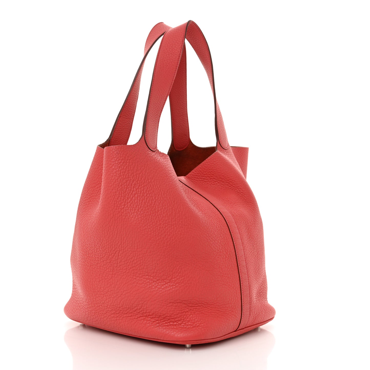 Taurillon Clemence Picotin Lock 26 GM Sanguine