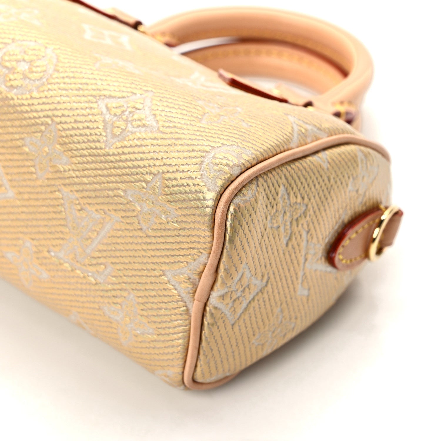 Louis Vuitton Monoglam Nano Speedy Beige 11 of 14