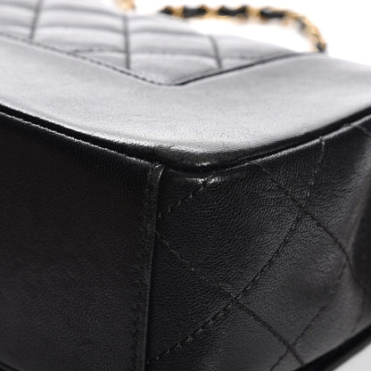 Chanel Sheepskin Quilted Vintage Mademoiselle Flap Black 5 of 13