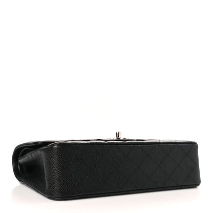 Chanel Caviar Quilted Medium Double Flap Black 4 of 9