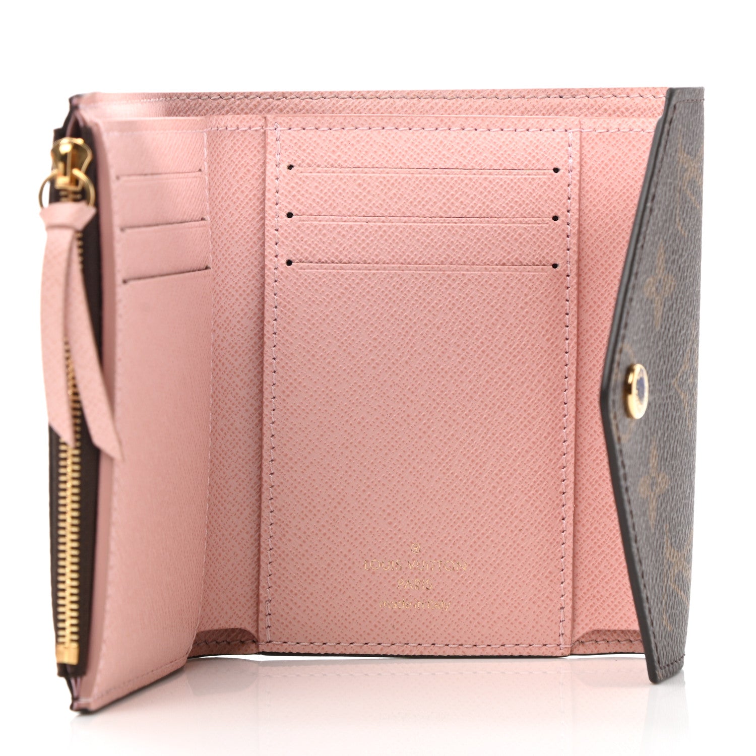 Louis Vuitton Monogram Victorine Wallet Rose Ballerine 5 of 7