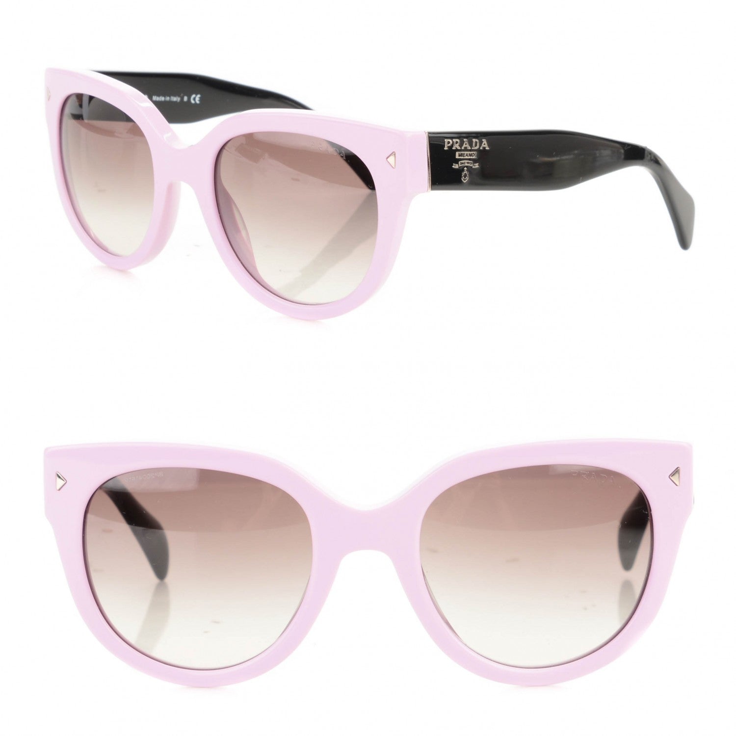 Prada Sunglasses SPR 17O Black Pink | 1 of 4