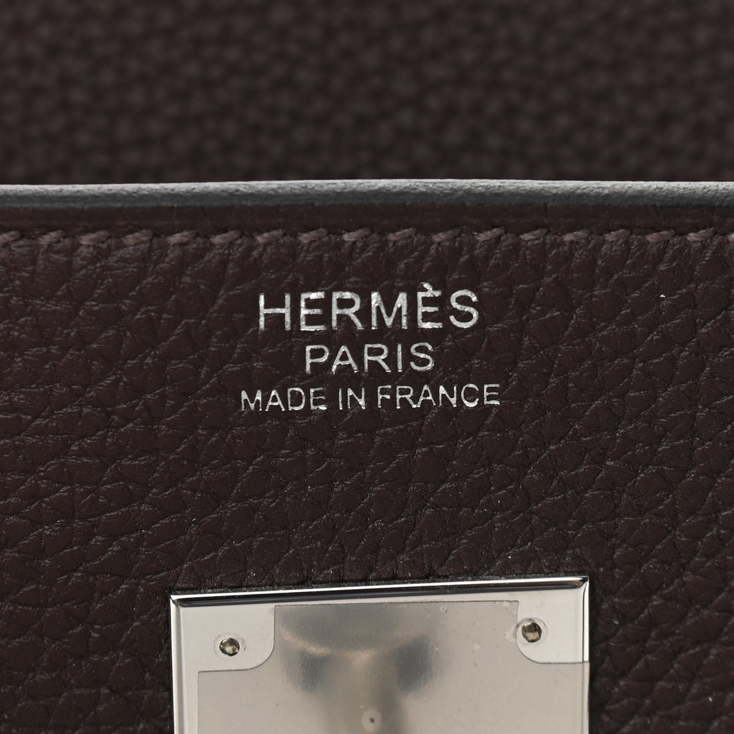 Togo Birkin 30 Chocolate