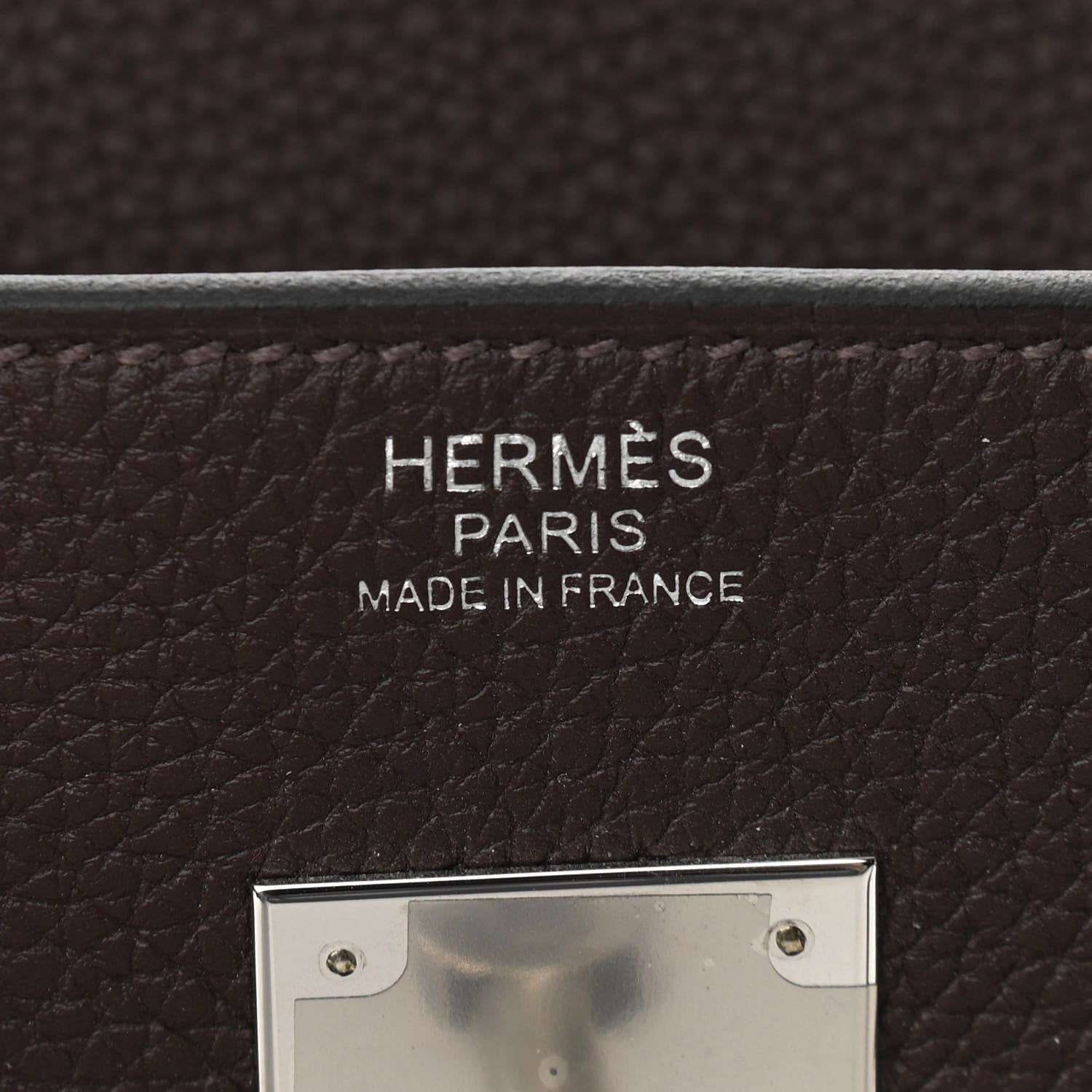 Hermes Togo Birkin 30 Chocolate 6 of 11