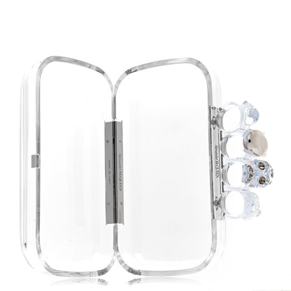 Alexander McQueen Resin Knuckle Clutch Transparent 5 of 7