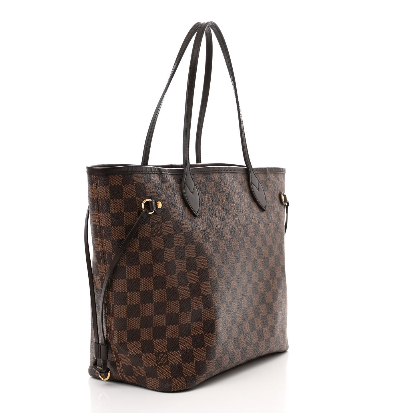 Damier Ebene Neo Neverfull MM Rose Ballerine