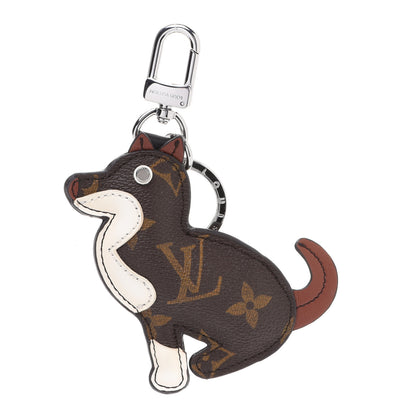 Louis Vuitton Monogram Dog Bag Charm Key Holder 1 of 5