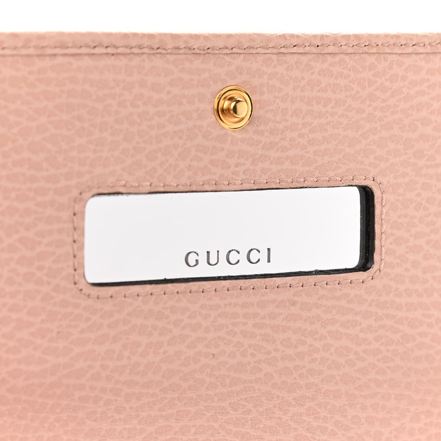 Dollar Calfskin Petite GG Marmont Wallet Chain Perfect Pink