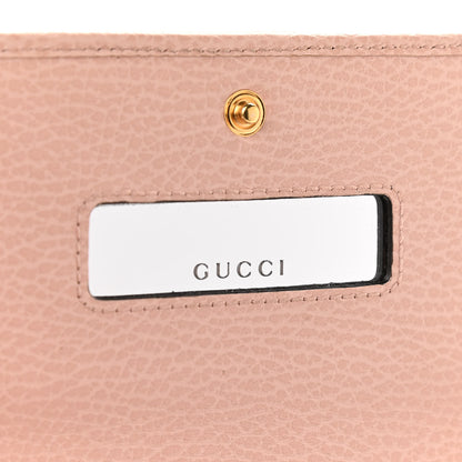 Gucci Dollar Calfskin Petite GG Marmont Wallet Chain Perfect Pink 11 of 12