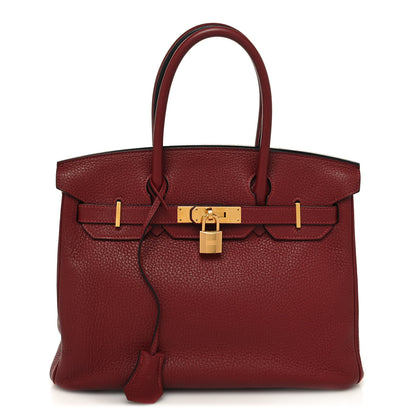 Hermes Togo Birkin 30 Rubis 1 of 14