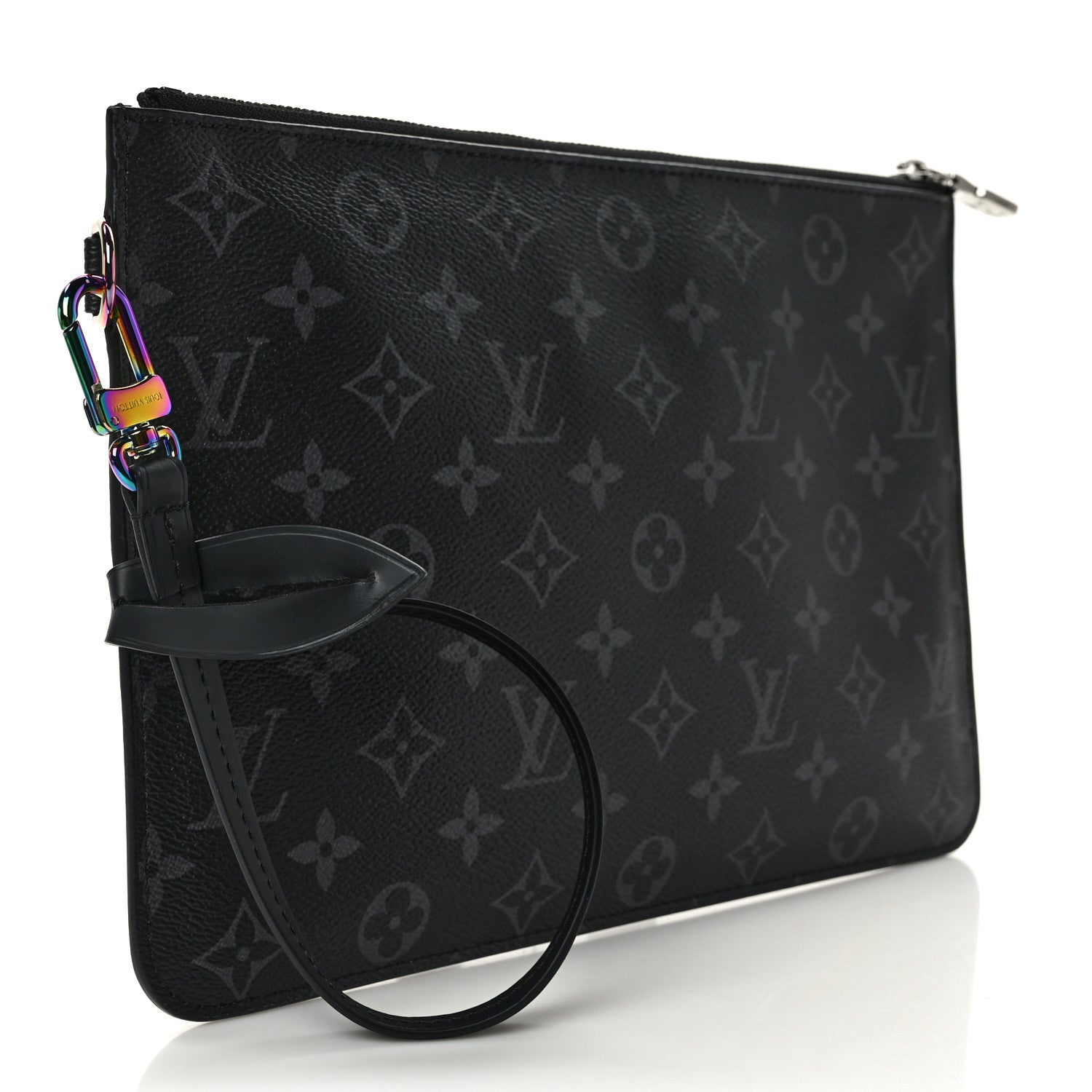 Louis Vuitton Monogram Eclipse Fragment Cabas Light Pochette 2 of 7