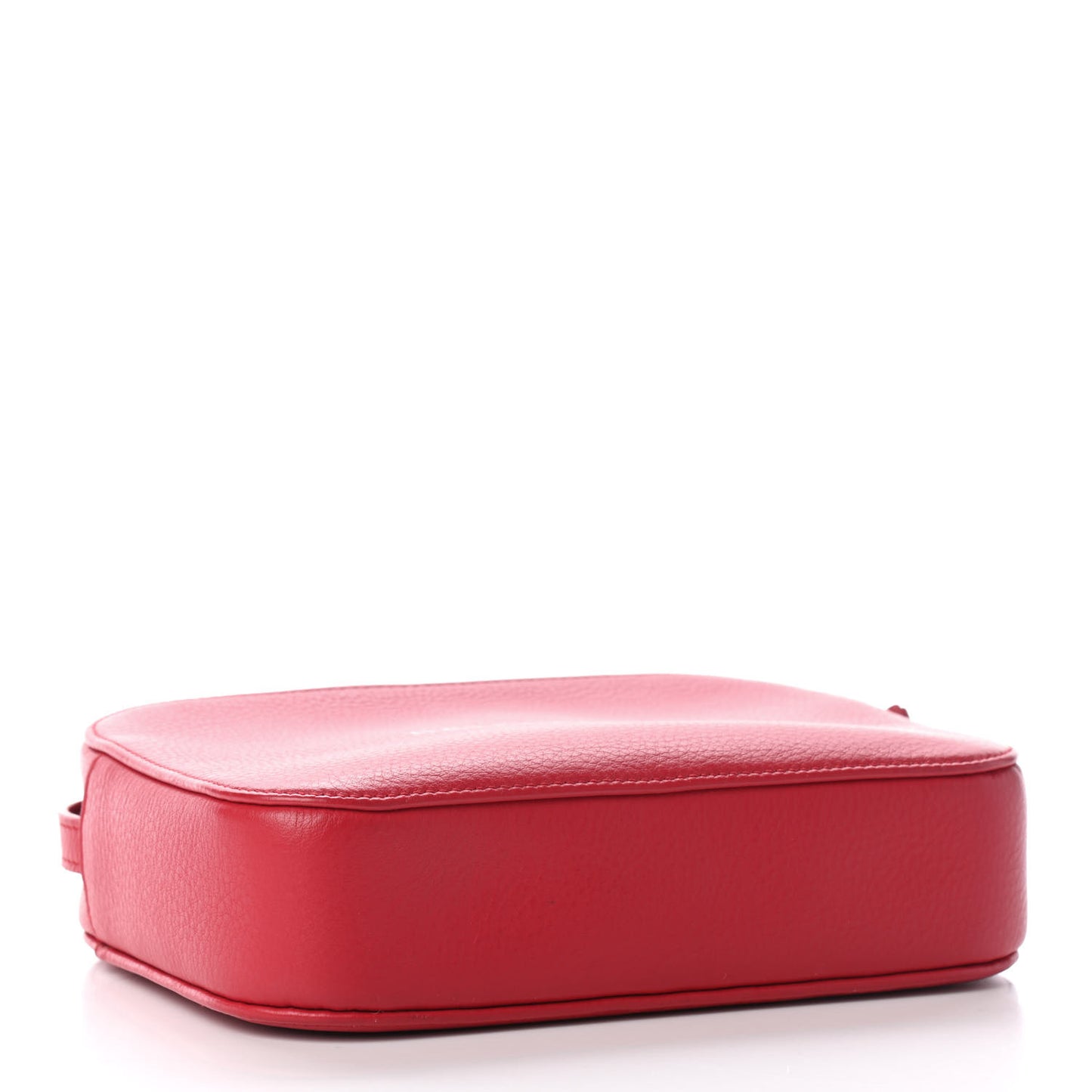 Calfskin Logo S Everyday Camera Bag Rouge Lantern Black