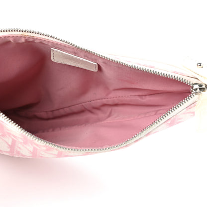 Christian Dior Monogram Mini Saddle Pochette Pink 5 of 10