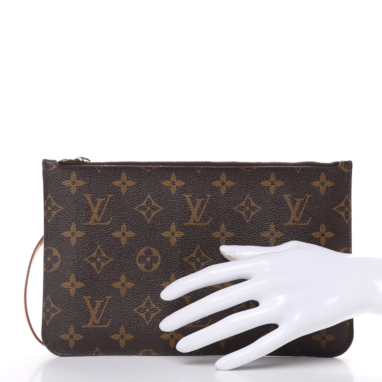 Louis Vuitton Monogram Neverfull MM GM Pochette 2 of 10
