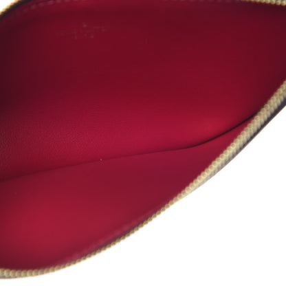 Louis Vuitton Monogram Pochette Felicie Chain Wallet Fuchsia 9 of 14