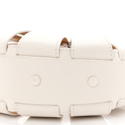 Bottega Veneta French Calfskin Small Shell White Frost 9 of 10
